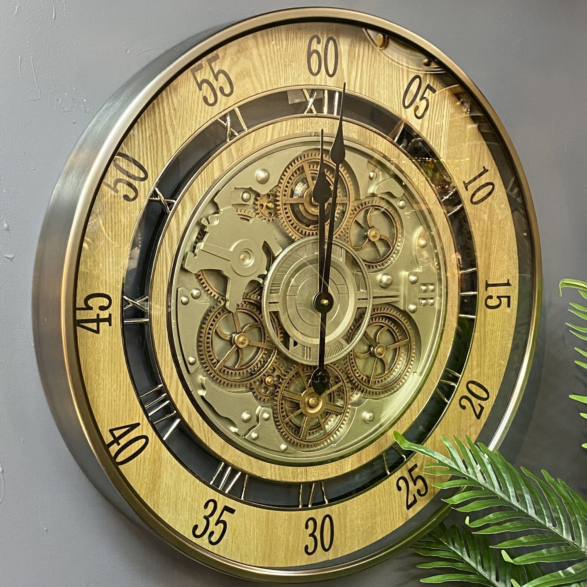 Duvar saati 60 cm Çarklı (İTHAL)