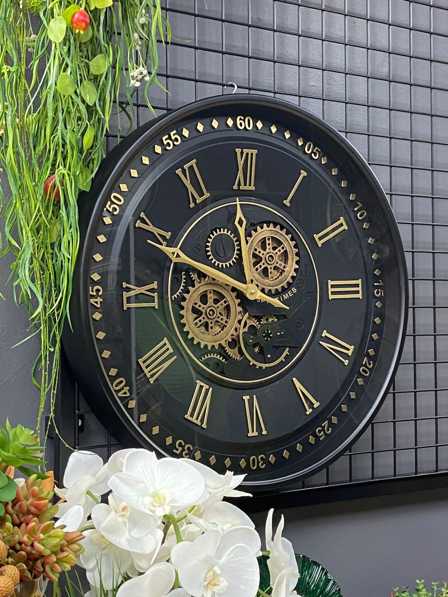 Duvar Saati 60 cm Çarklı (İTHAL)