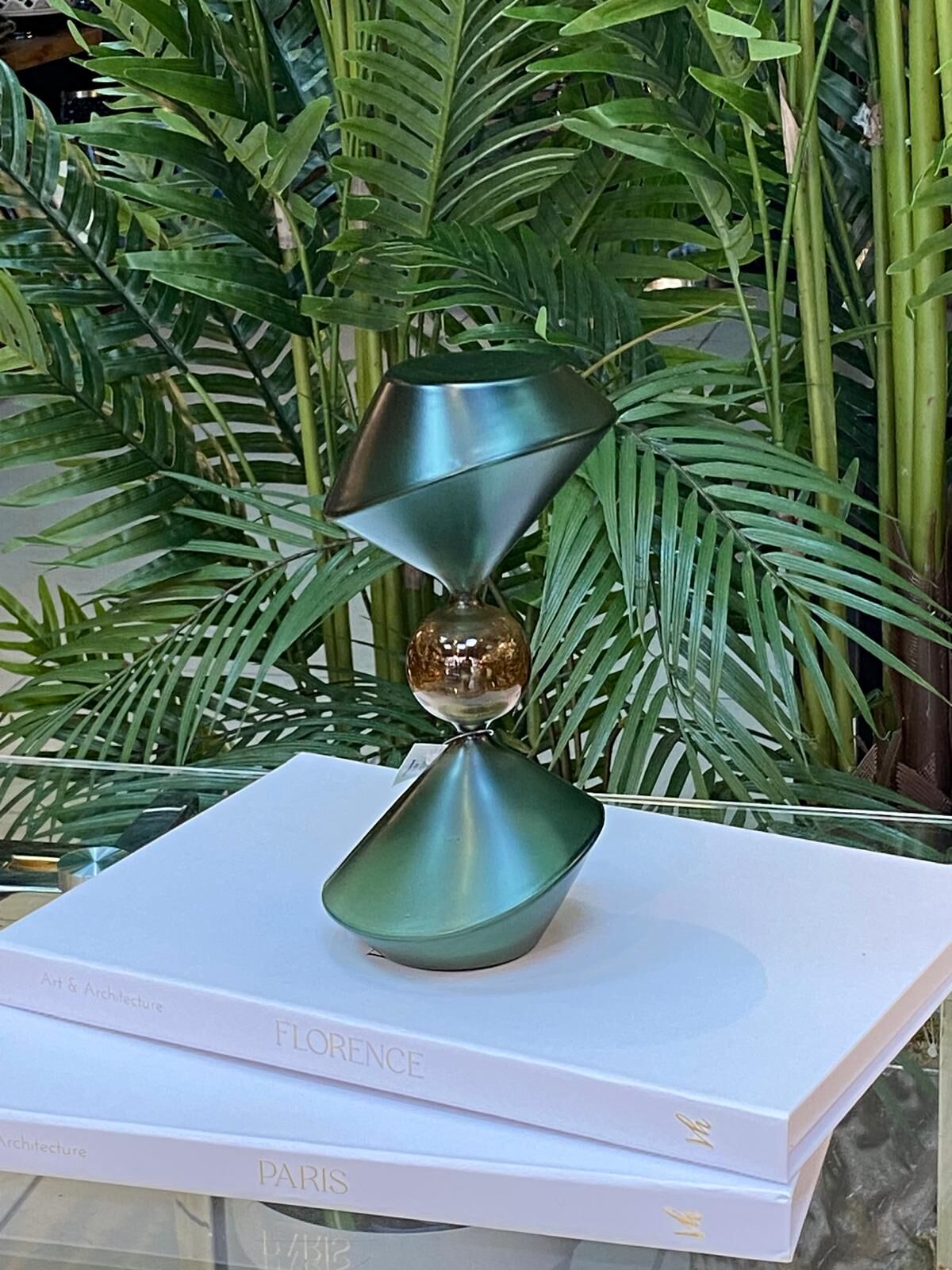 Kum Saati Üfleme Cam 22 cm