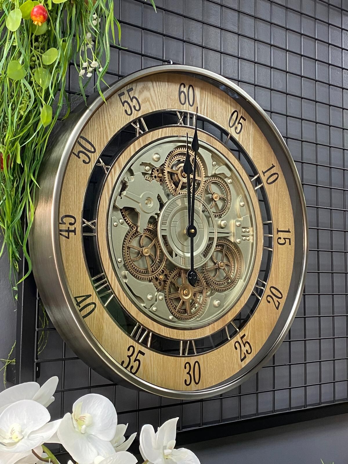 Duvar Saati 60 cm Çarklı (İTHAL)