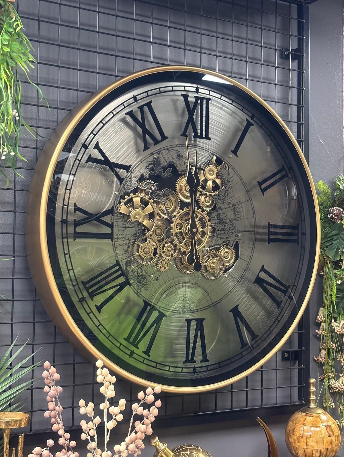 Duvar Saati 80 cm Çarklı (İTHAL)