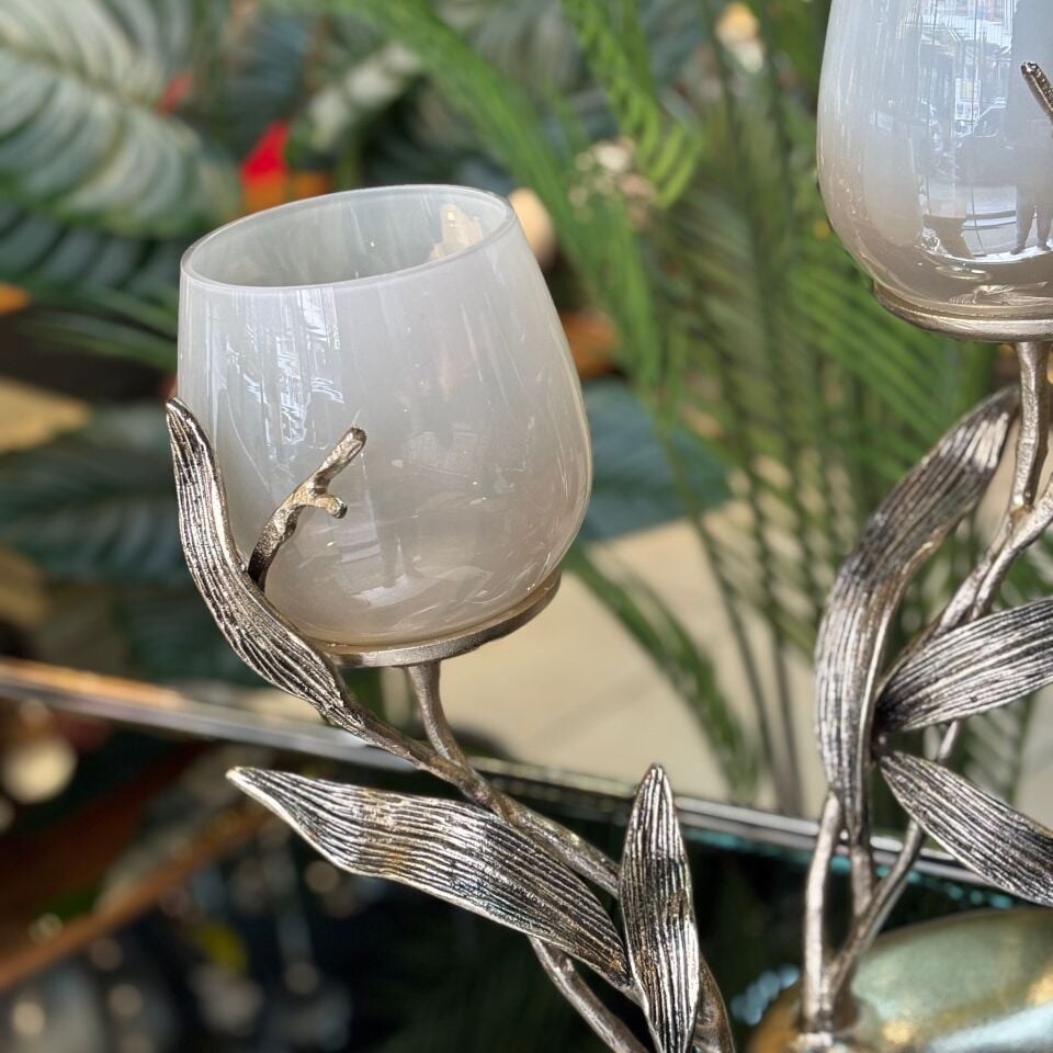 Mumluk 2 li Pirinç Döküm