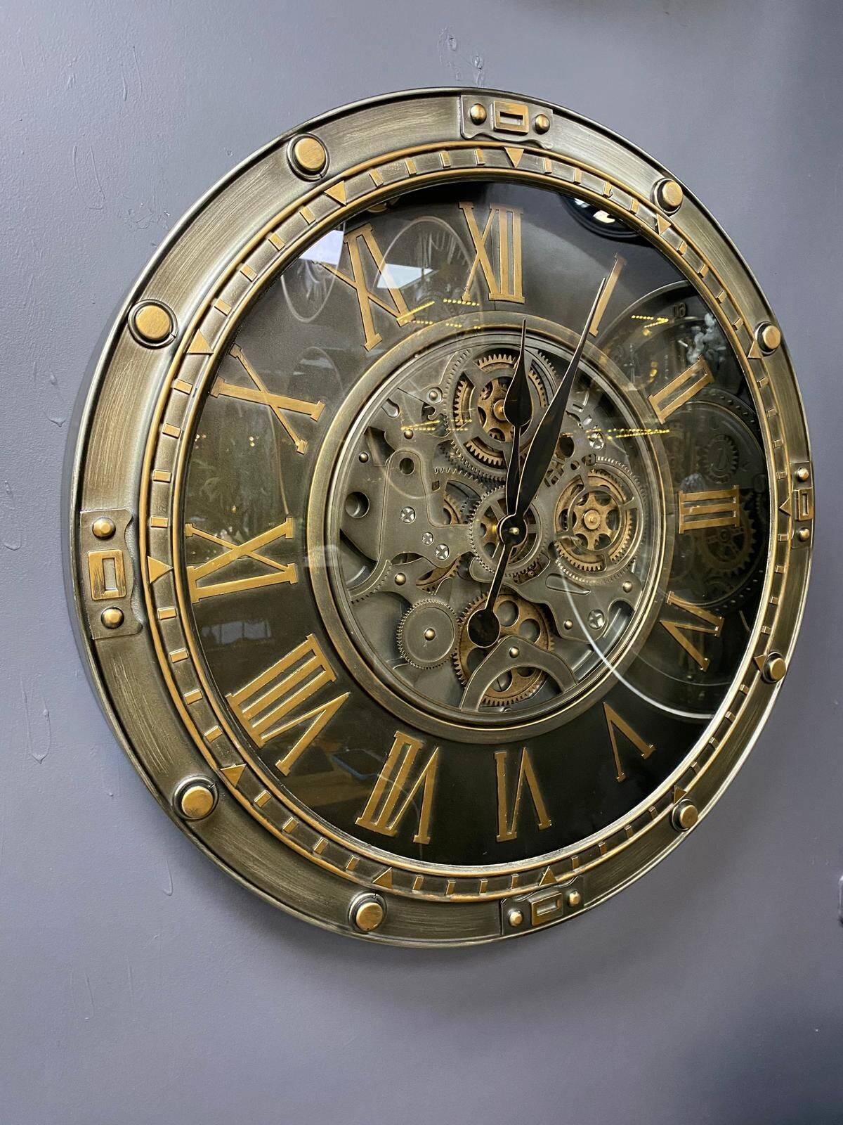 Duvar saati 66 cm Çarklı (İTHAL)