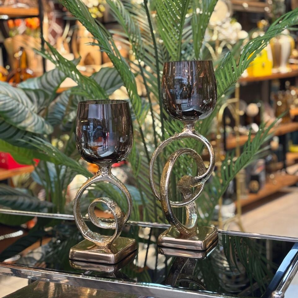 Mumluk 2 li Pirinç Döküm