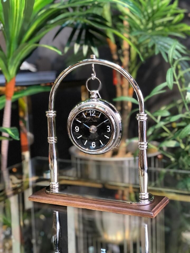 Masa Saati (GÜMÜŞ) 27*24 cm