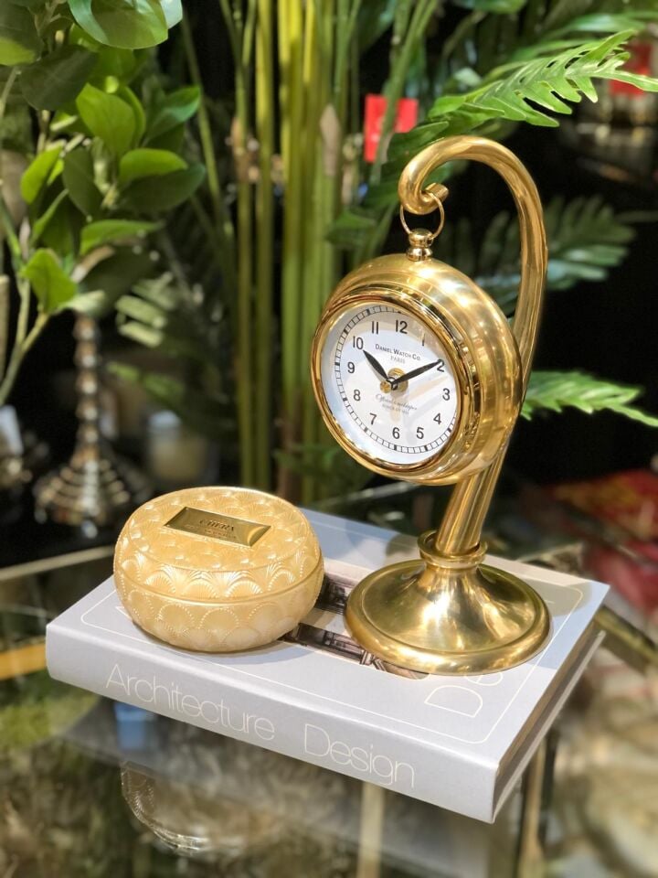 Masa Saati (GOLD) 30*14 CM