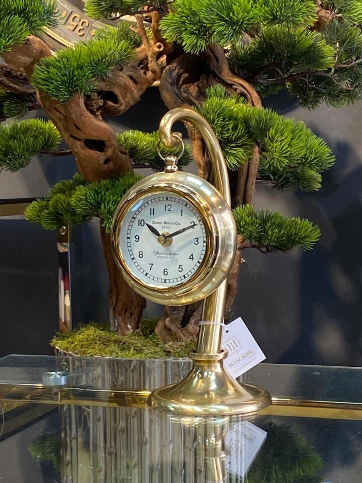 Masa Saati (GOLD) 30*14 CM