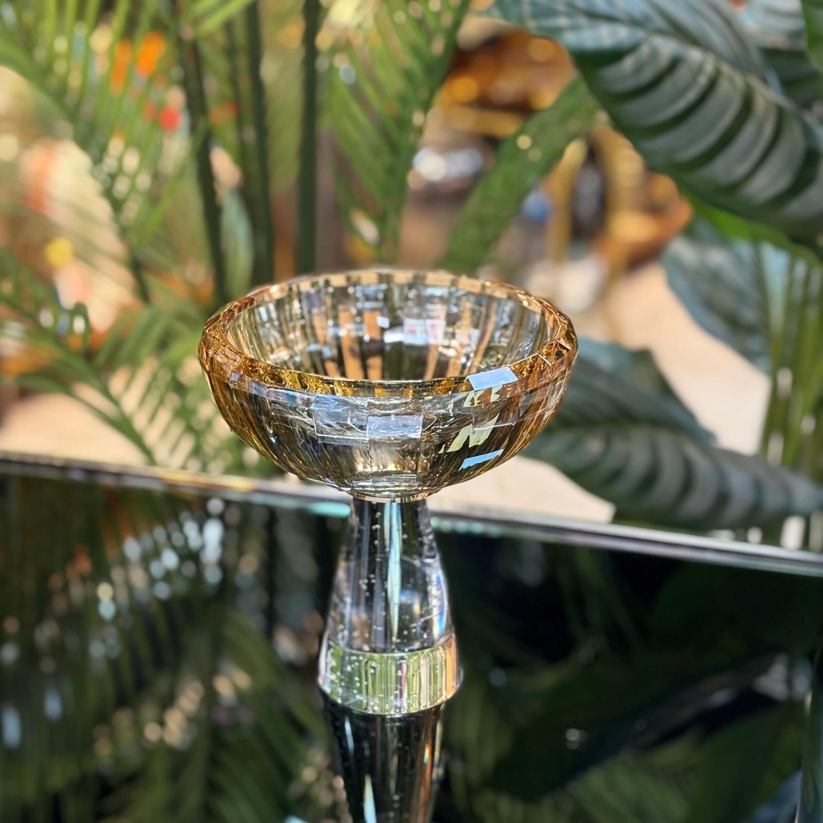 Kristal Kase Ayaklı