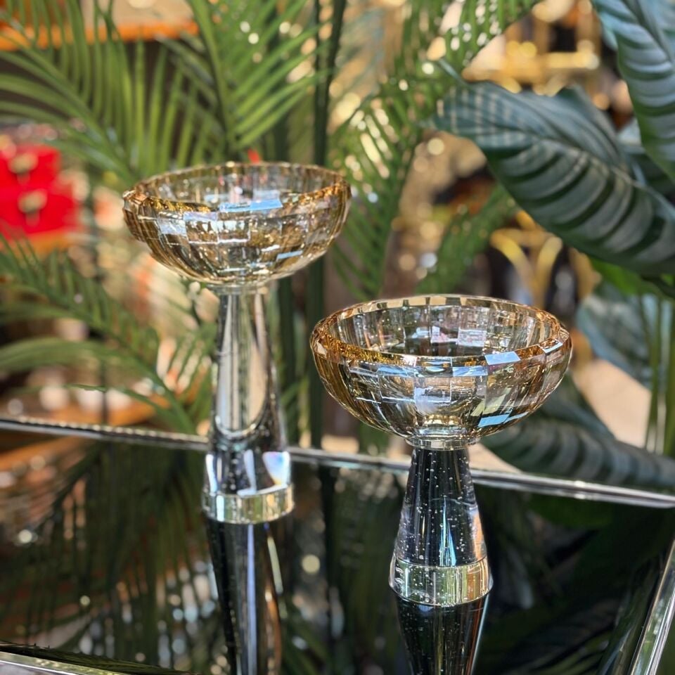 Kristal Kase Ayaklı