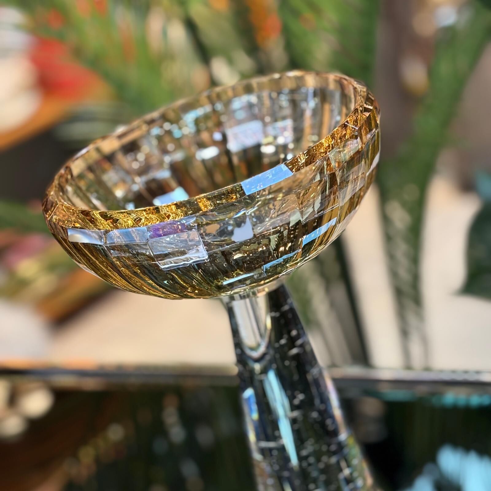 Kristal Kase Ayaklı