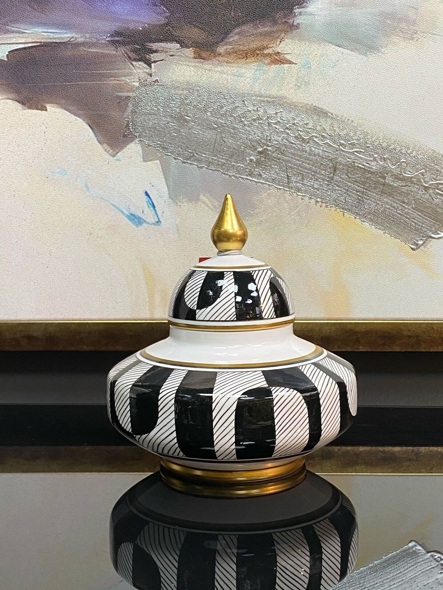 Küp UFO (el boyaması) 15 cm