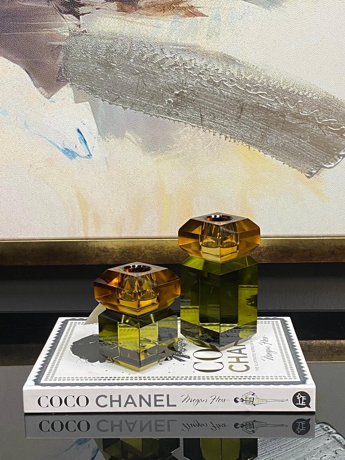 2 li mumluk kristal 8-11 cm