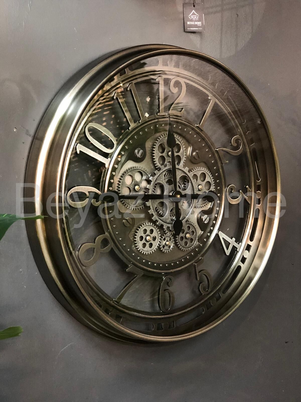 Çarklı Duvar Saati 55 cm