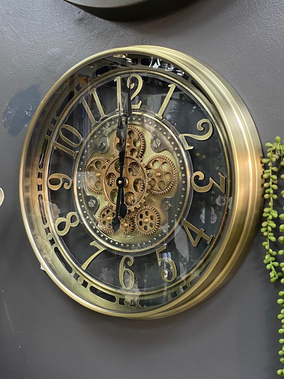 Duvar Saati Çarklı 55cm (ithal) metal