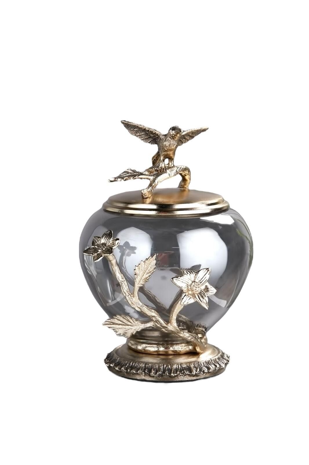 Şekerlik Kapaklı Pirinç 27 cm