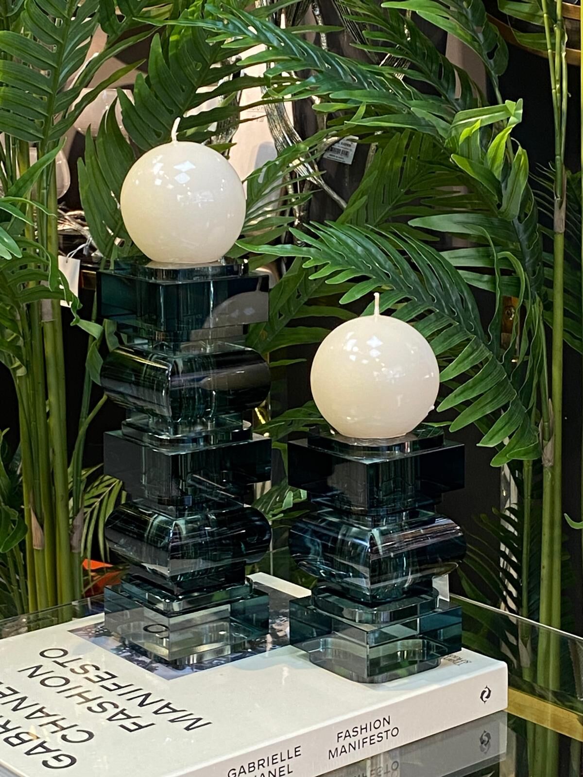 Kristal Mumluk 2 li (26-15 cm)