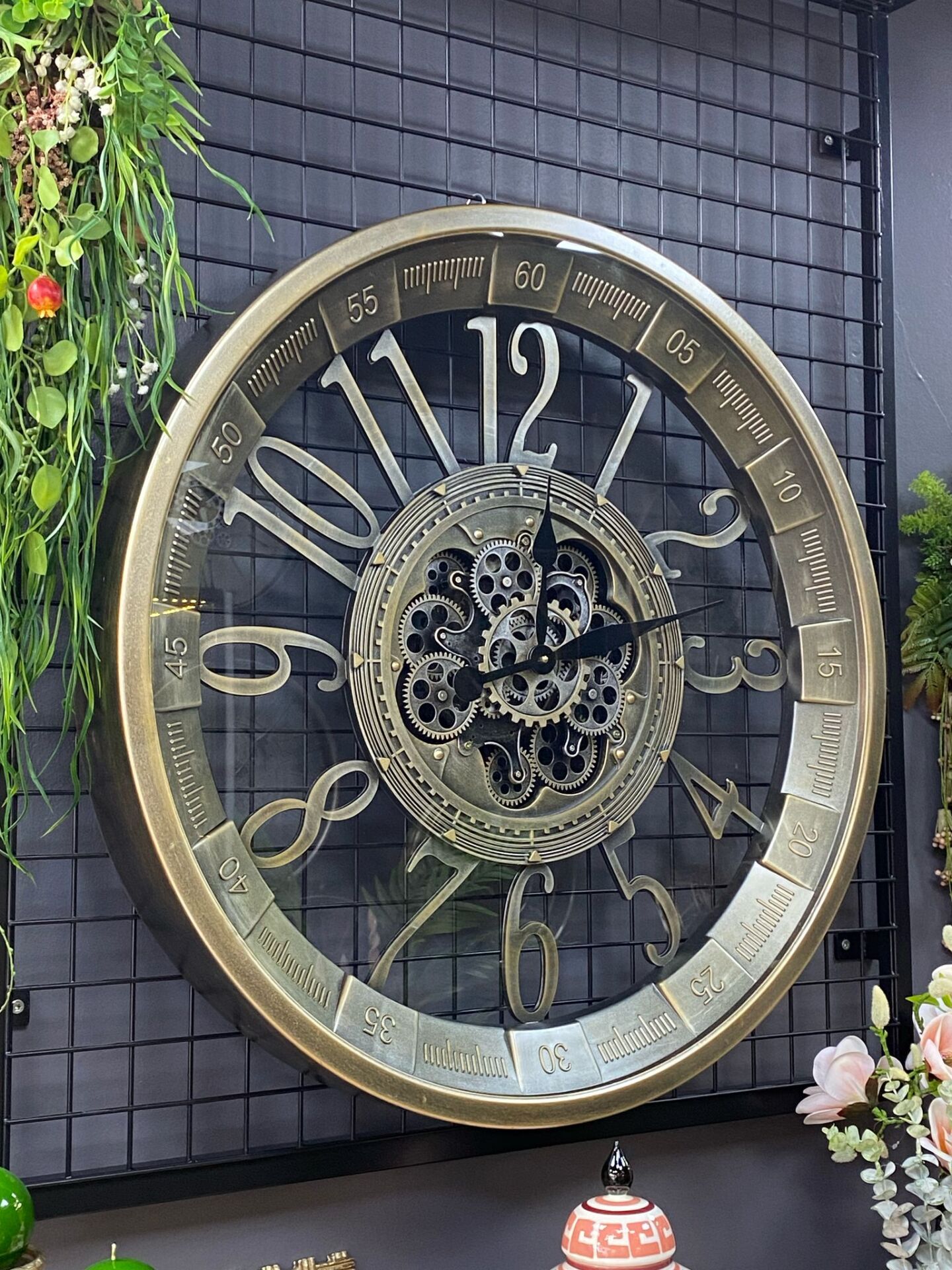 Duvar Saati 80 cm Çarklı (İTHAL)