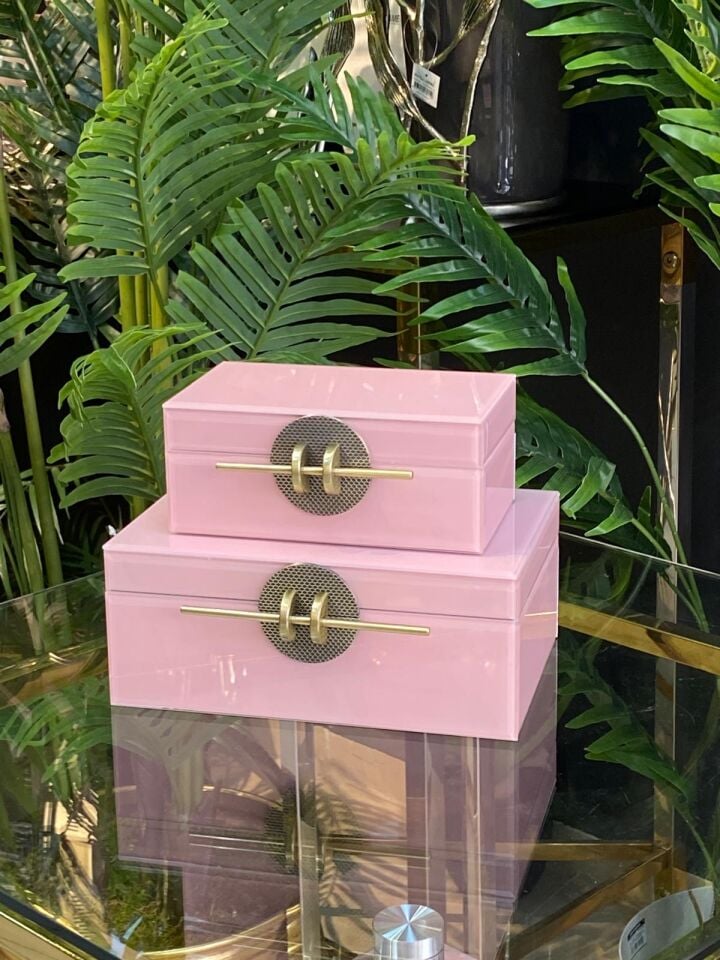 Dekoratif Kutu 2 li (ithal) Cam