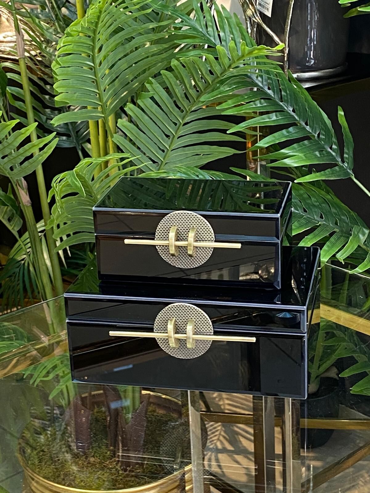 Dekoratif Kutu 2 li (ithal) Cam