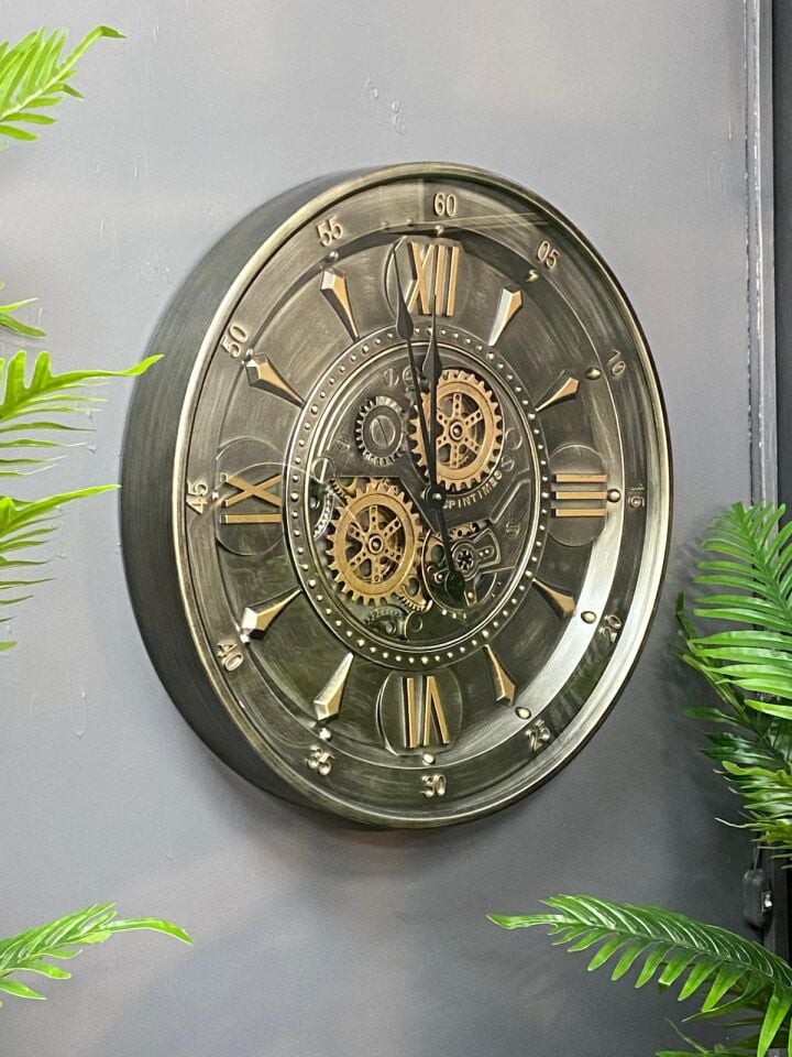 Duvar Saati 60 cm Çarklı (İTHAL)