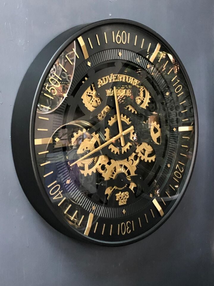 Duvar Saati 60 cm Çarklı (İTHAL)