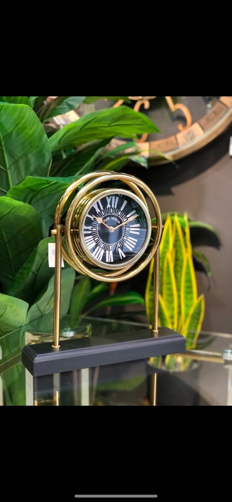 Masa Saati (GOLD) 37*32 cm