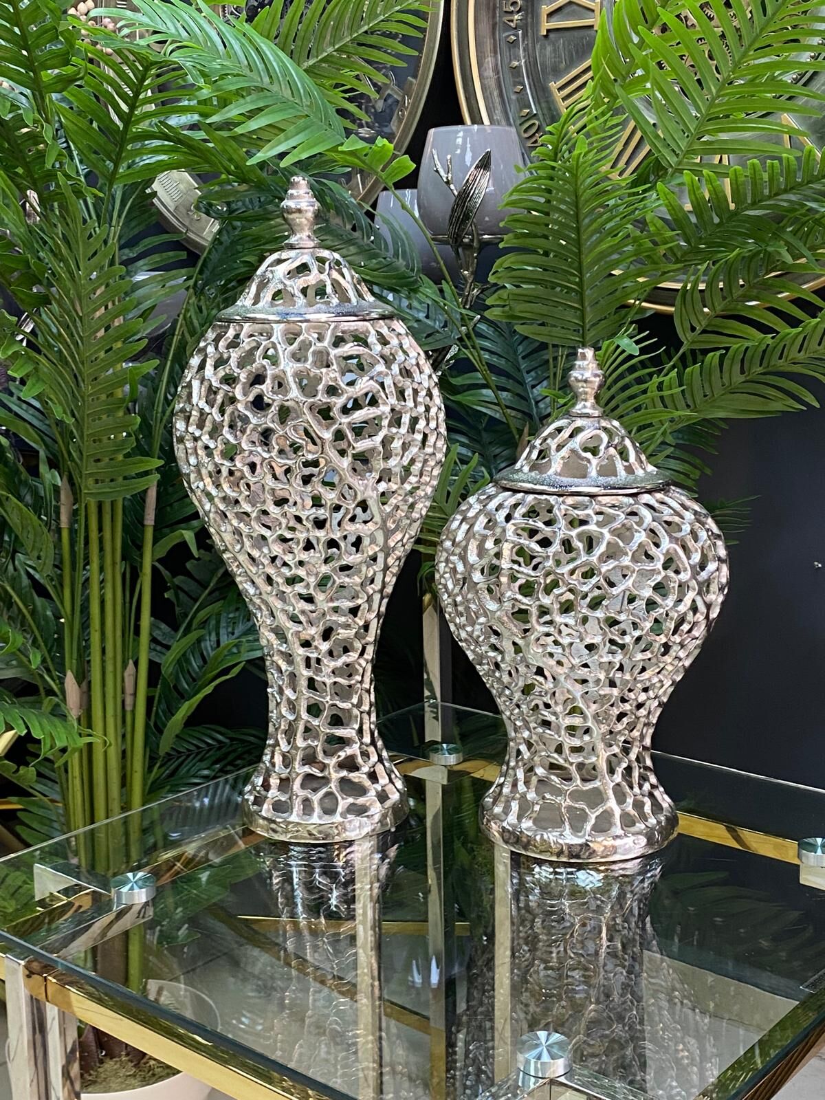 Küp 2li Döküm 53-40 cm