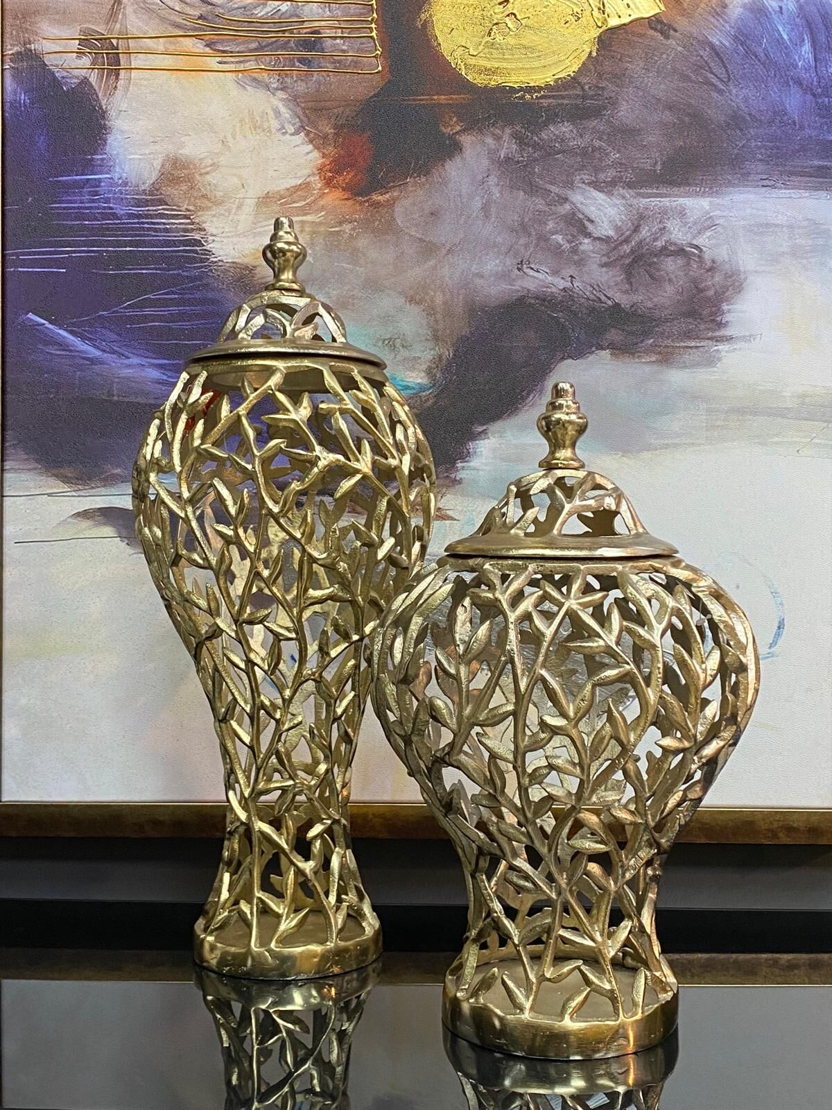 Küp 2li Döküm 53-40 cm