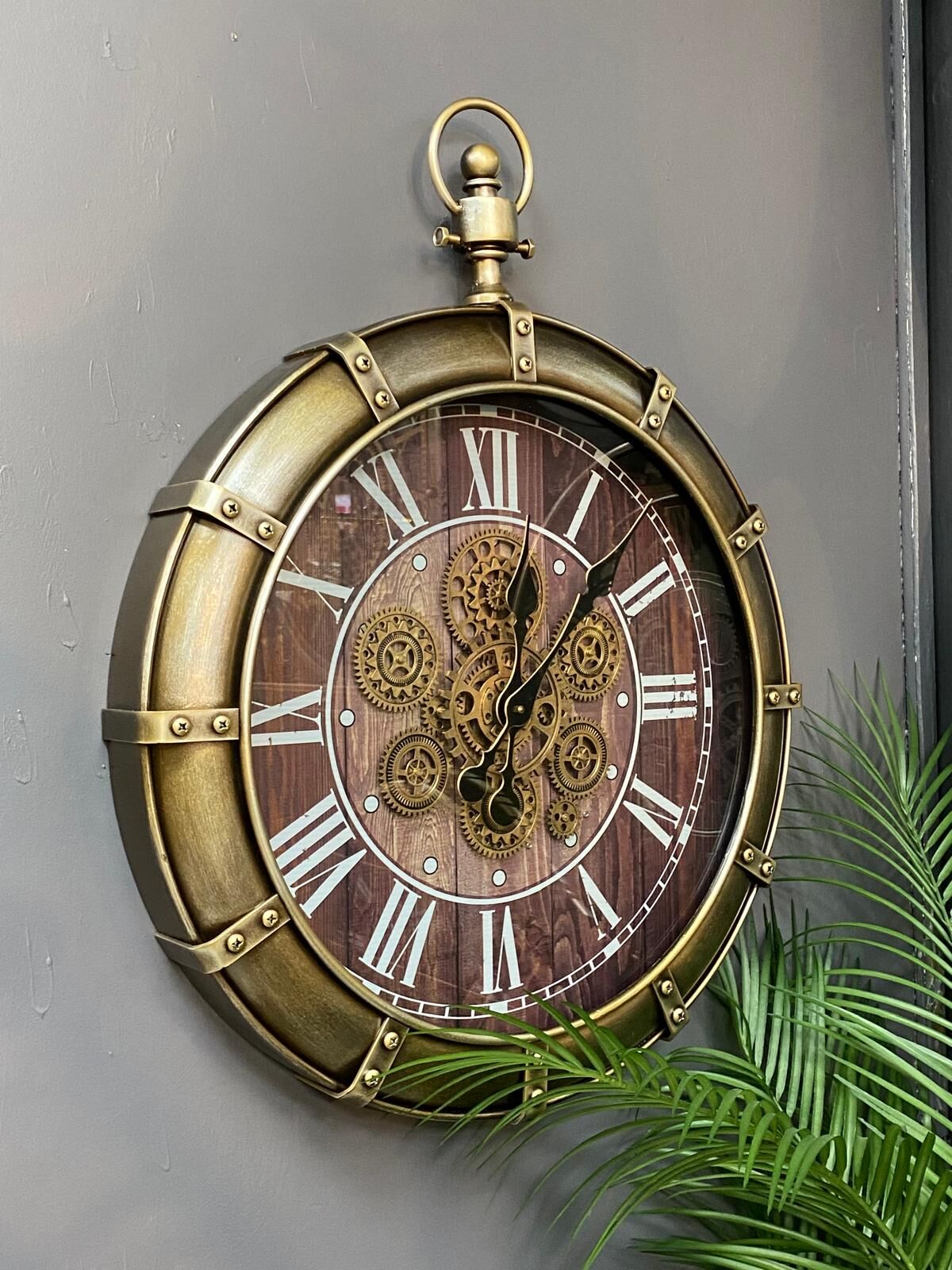 Duvar Saati 60*75 cm Çarklı (İTHAL)