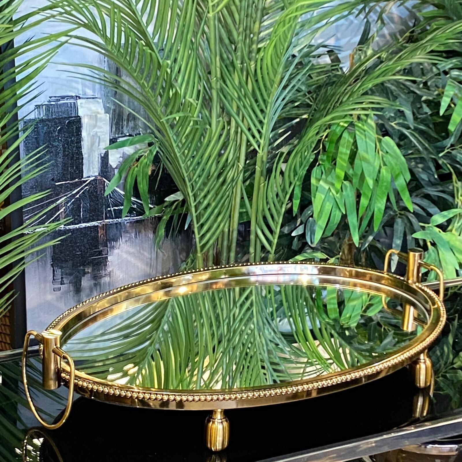 Aynalı Jardinyer Zincir Desen