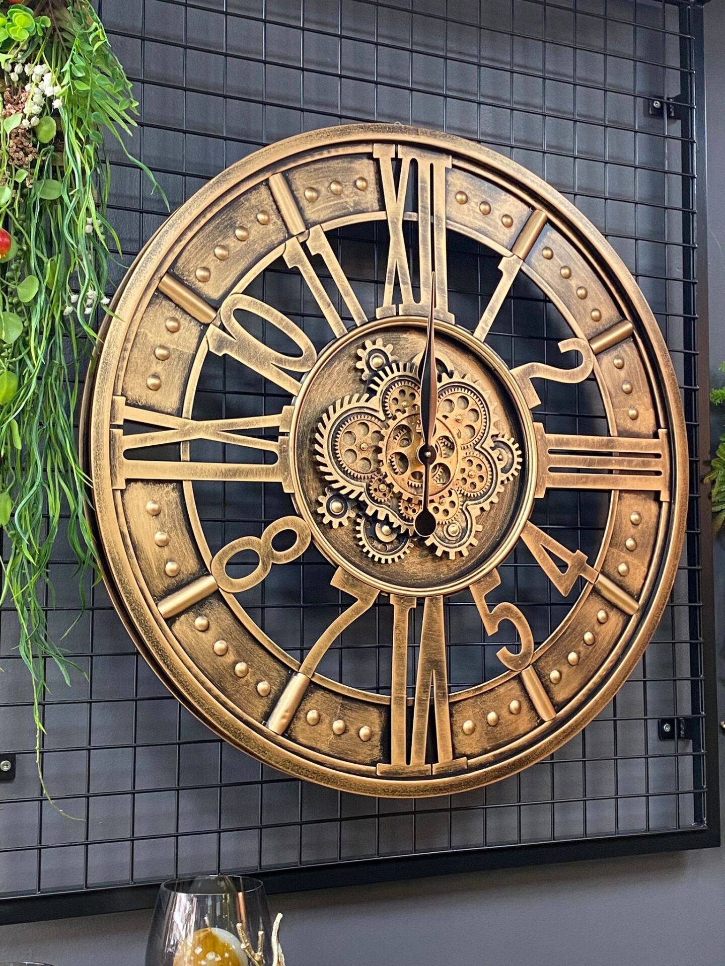 Duvar saati 80 cm Çarklı (İTHAL)