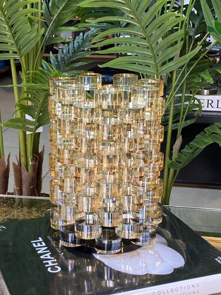 Kristal Vazo 22*15 cm