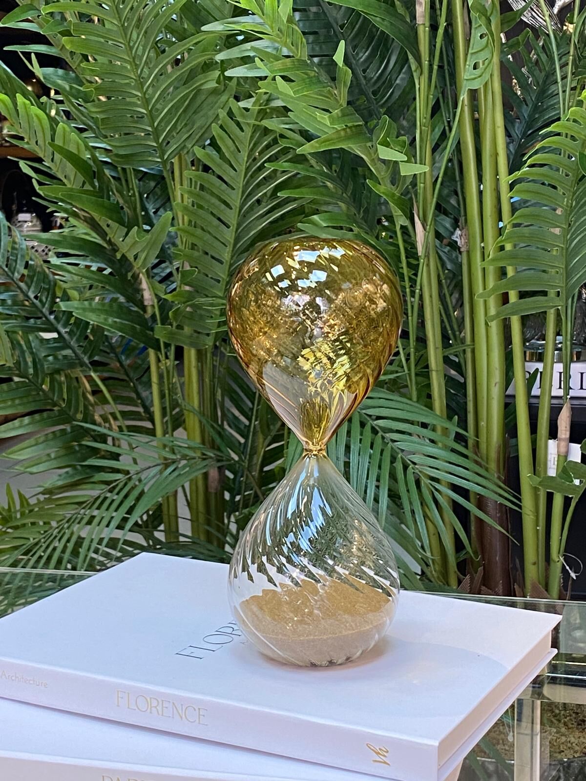 Kum Saati Üfleme Cam 24 cm