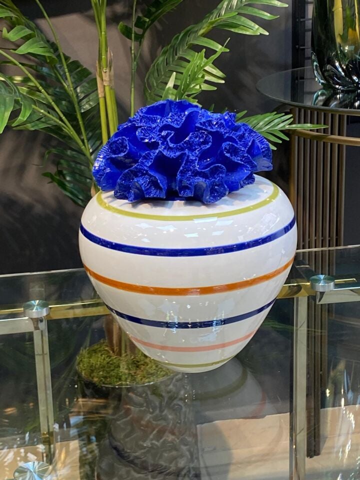 Küp Mercan Kapaklı 29 cm