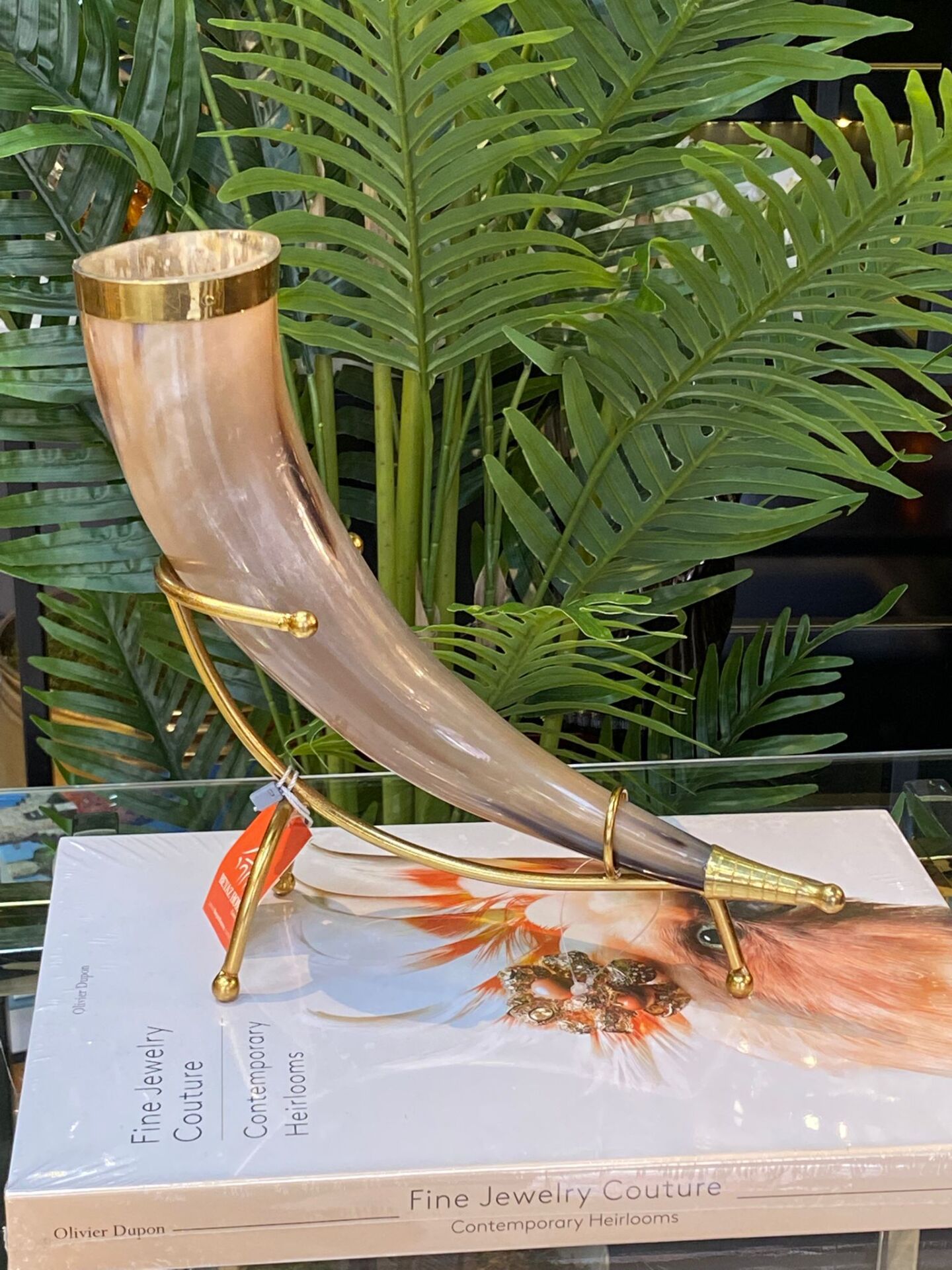 Doğal Boynuz Dekor (30 cm)