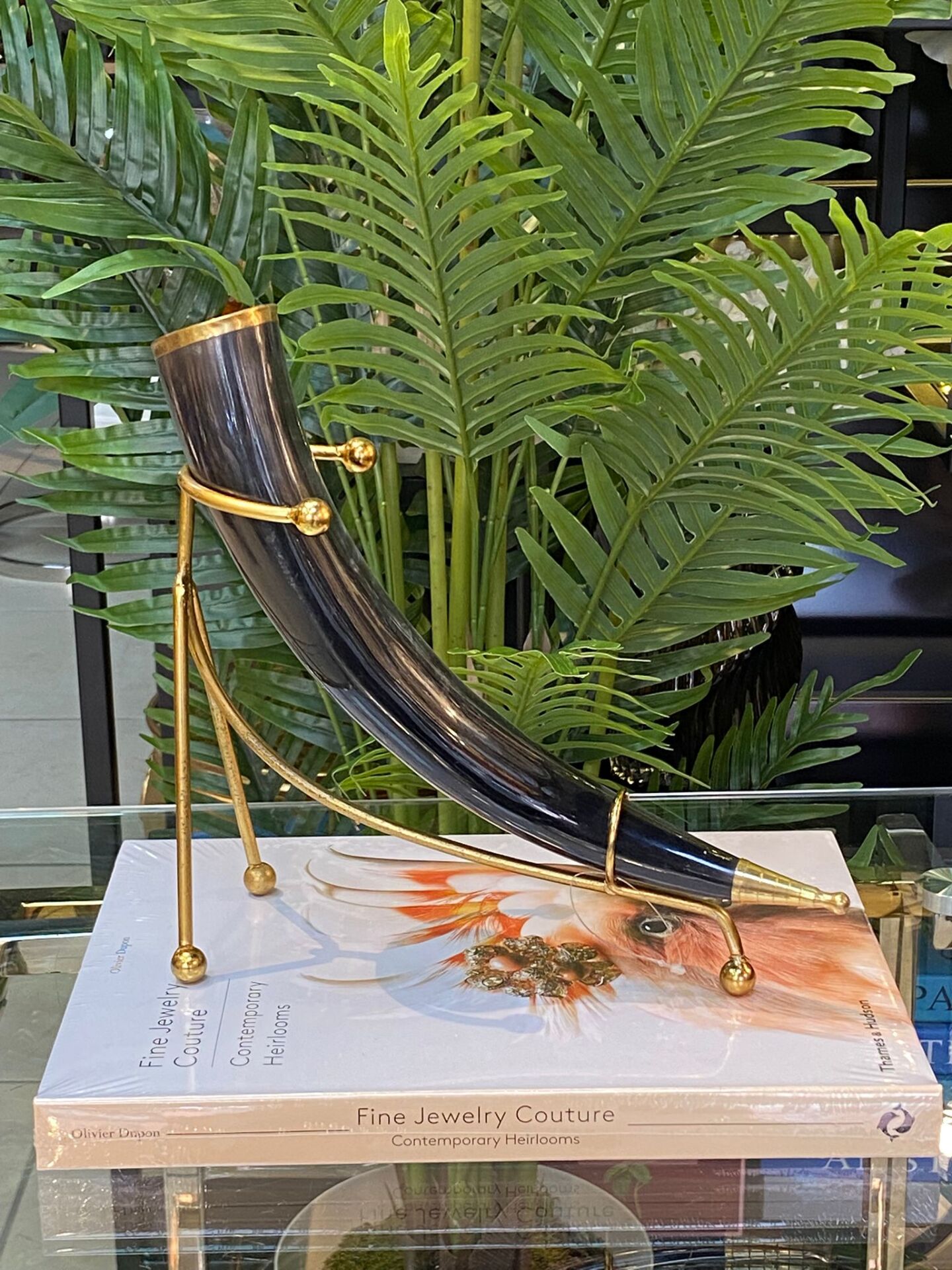 Doğal Boynuz Dekor (30 cm)