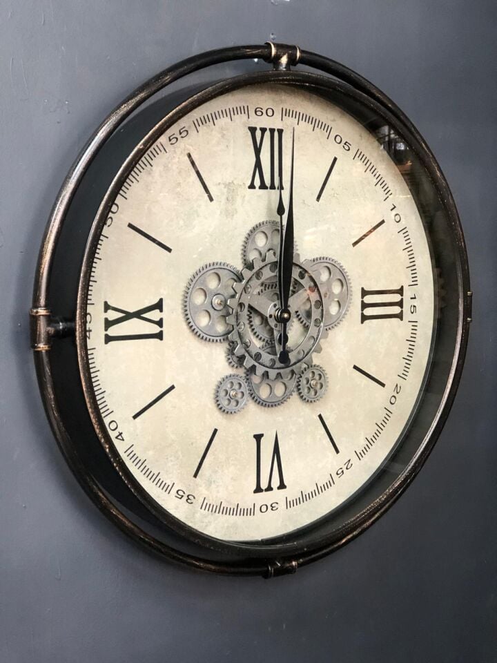 Duvar saati 60 cm Çarklı (İTHAL)