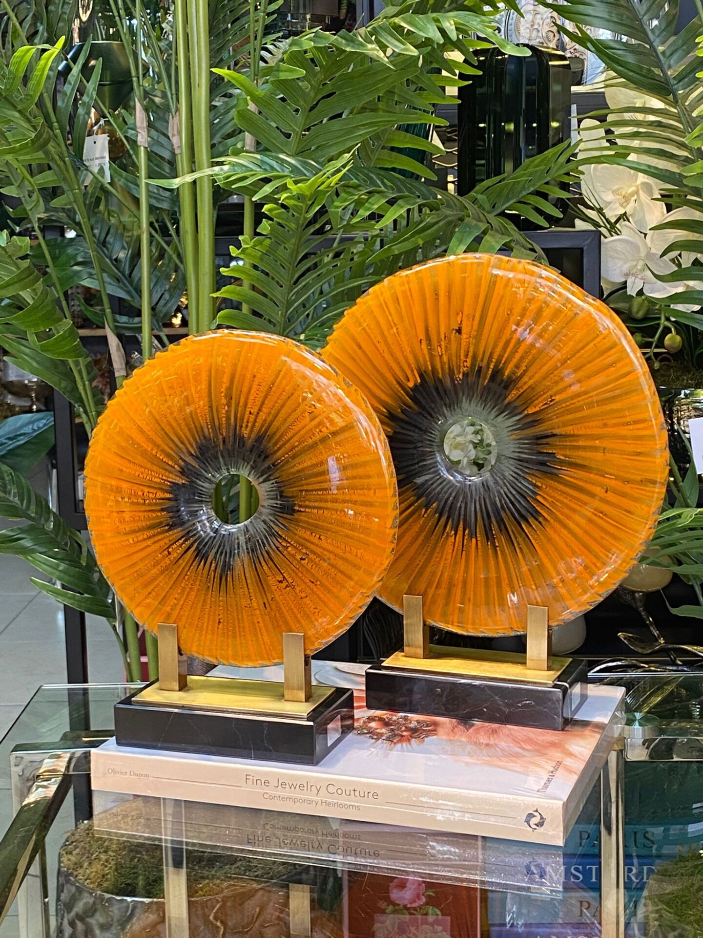 Cam Disk 2li (ithal) 33-29 cm Mermer Kaideli