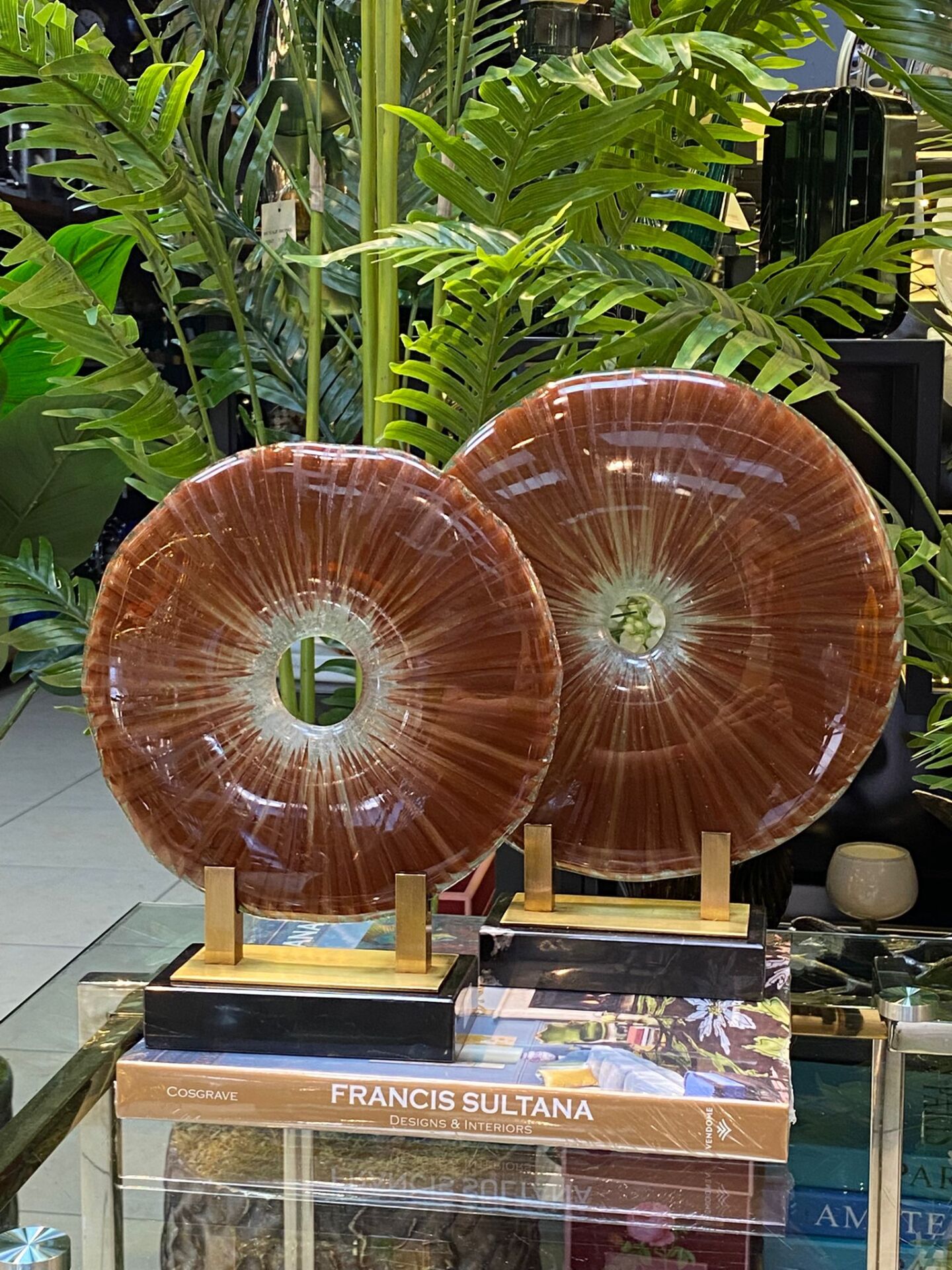 Cam Disk 2li (ithal) 33-29 cm Mermer Kaideli