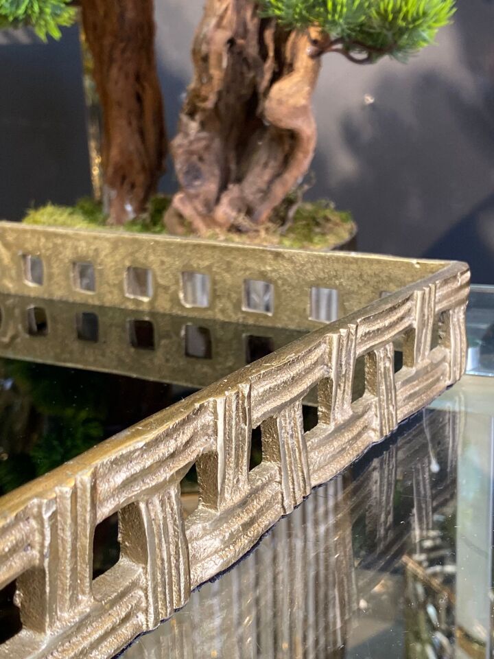 Tepsi Döküm (gold) 43*30cm