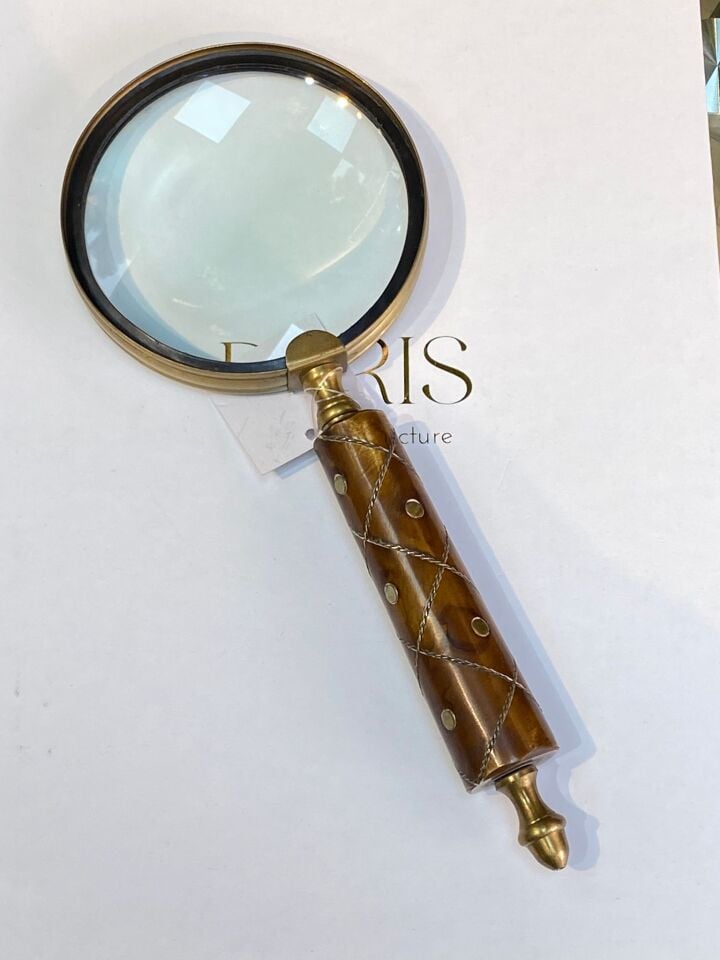 Büyüteç Pirinç 25 cm