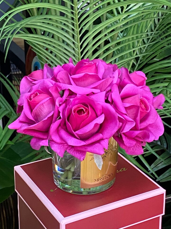 Kokulu Yaşayan Güller 7 li