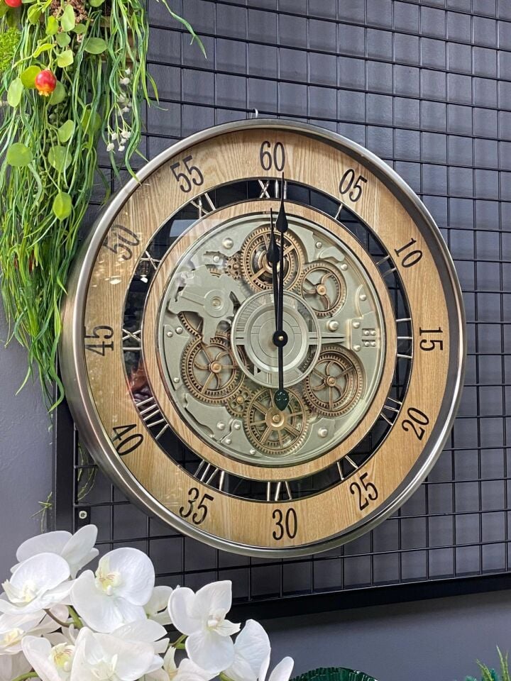 Duvar Saati 60 cm Çarklı (İTHAL)