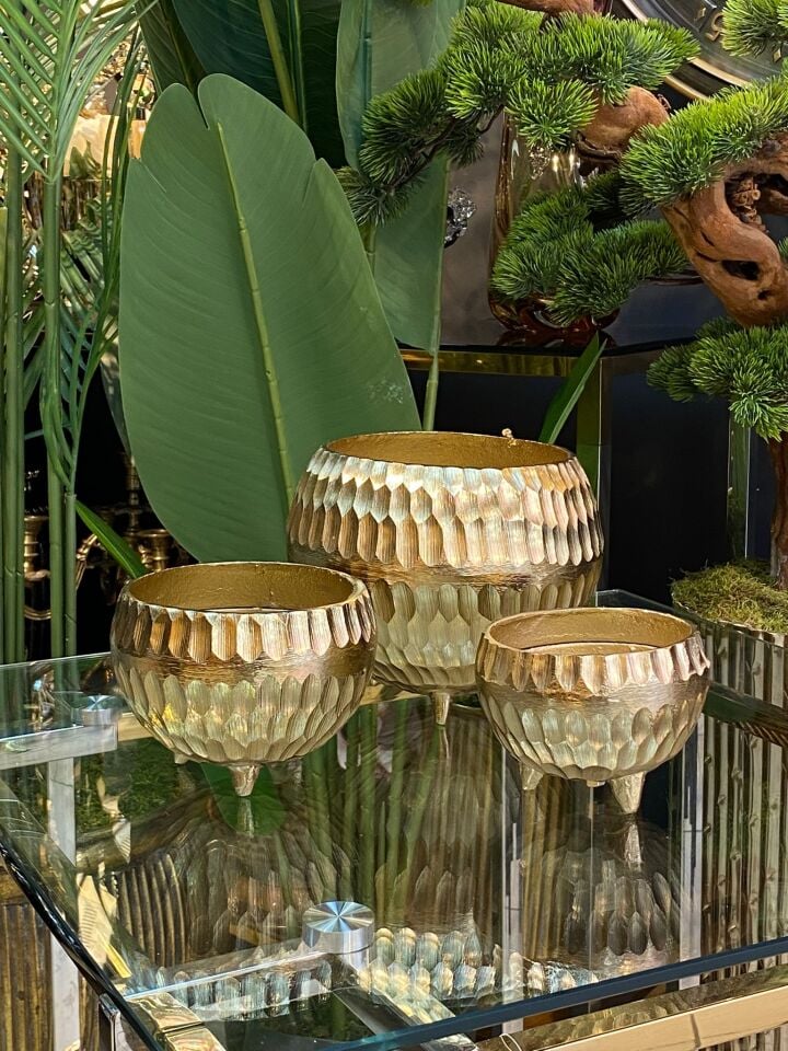 Hammer Mumluk Döküm 3 lü 10-15-20 cm