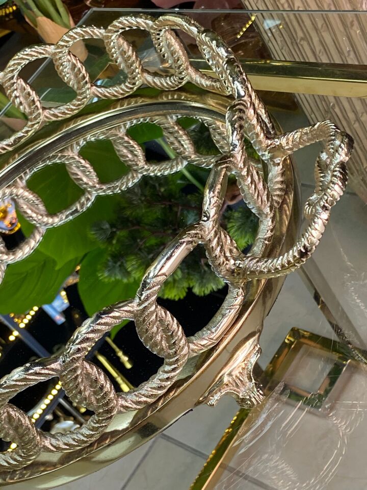 Tepsi Döküm (Gold) 48 cm