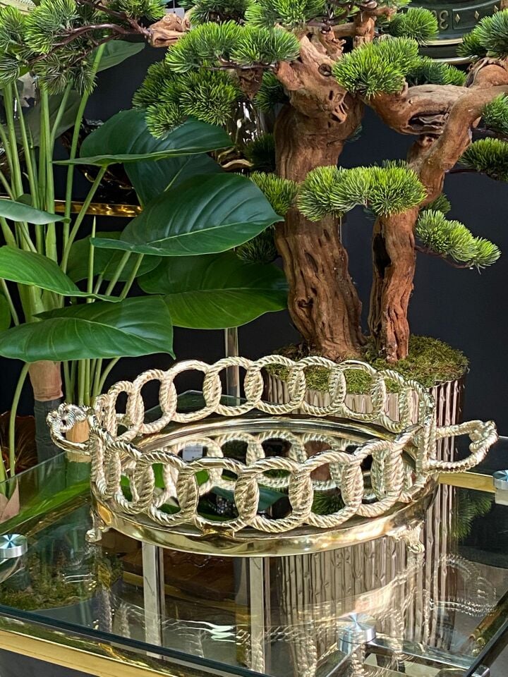 Tepsi Döküm (Gold) 48 cm