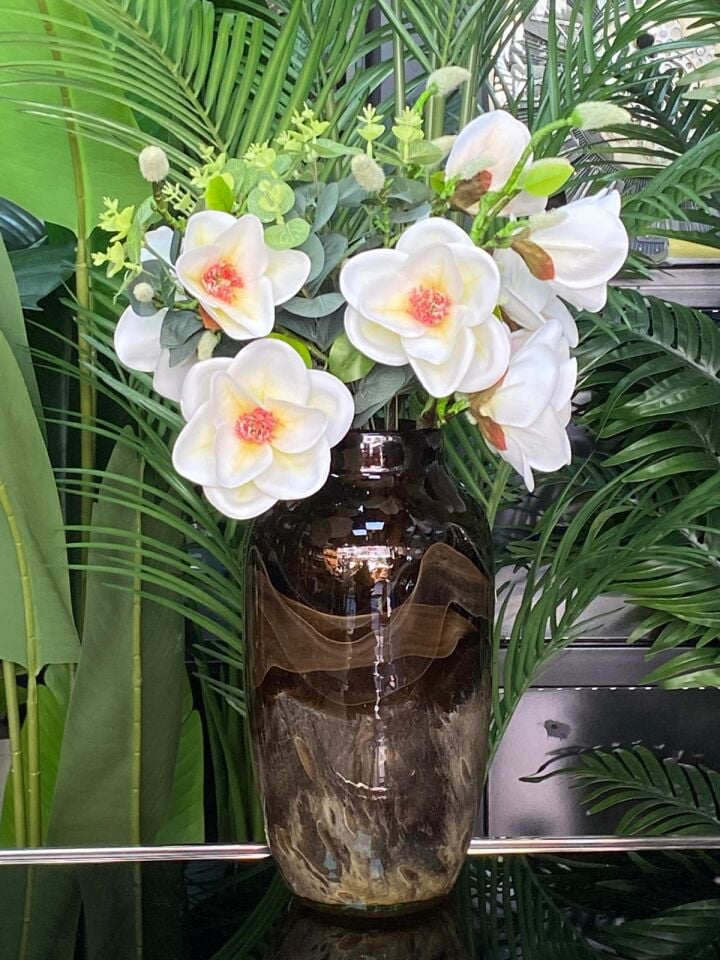 Vazo Cam (ithal) 32*19 çiçek hariç