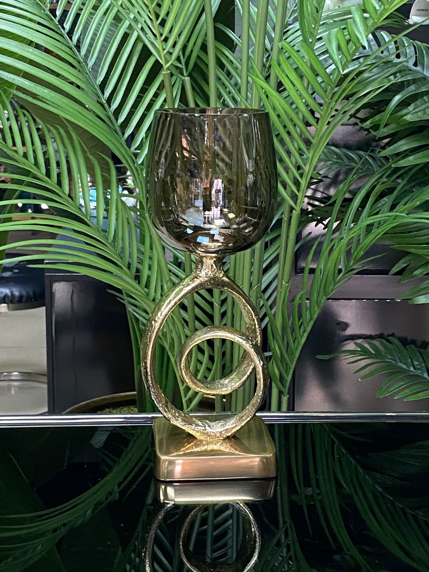 Mumluk Pirinç (Gold) 32*13*12cm