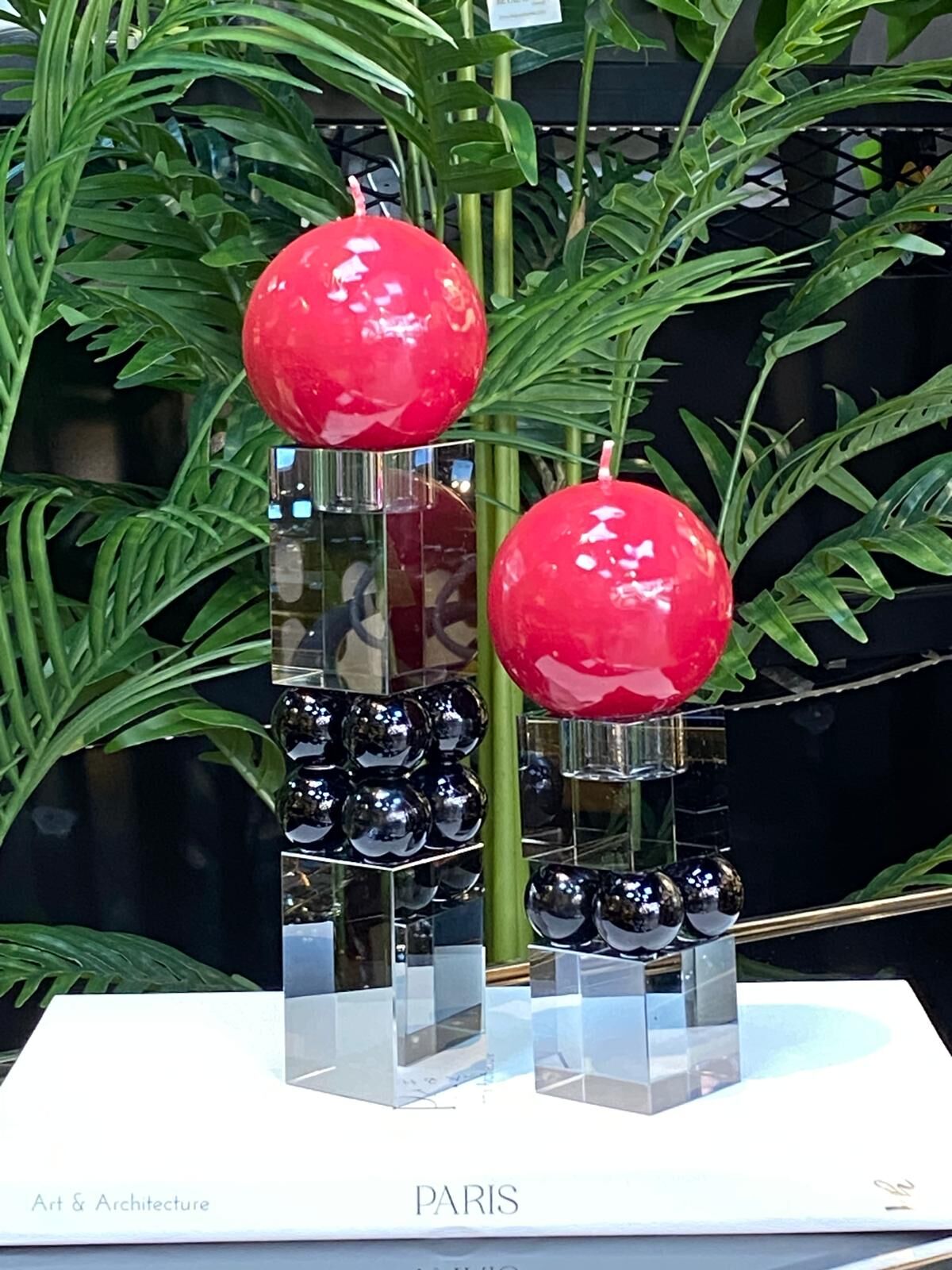 Mumluk Kristal 2Lİ  21-13 cm