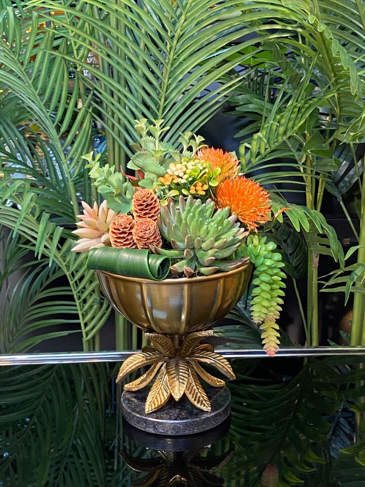 Vazo Döküm (sukulentli) 33 cm